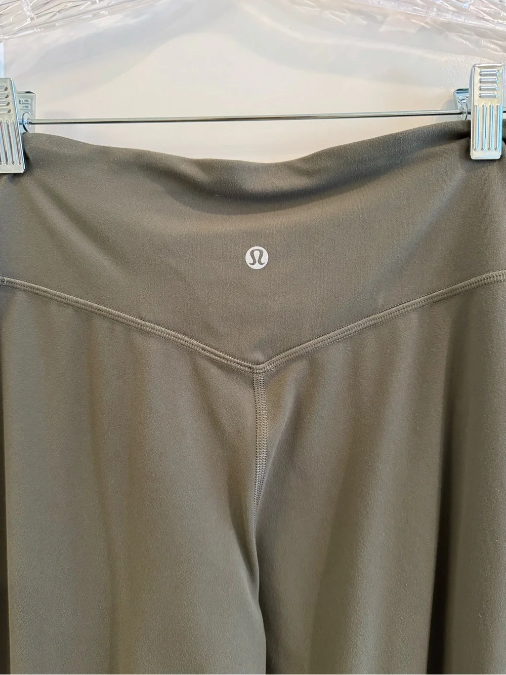 lululemon athletica Kids Olive Leggings with Cuffed Ankles